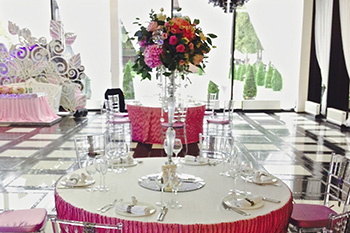 Оформление стола на Ювелирной свадьбе