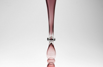 Ваза розовый кварц-1